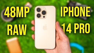 How To Take 48MP RAW Photos With iPhone (ProRAW)