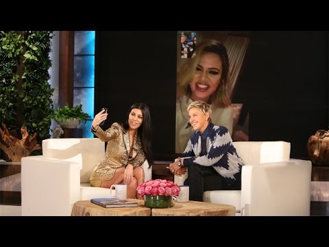 Ellen Keeps Up with Kourtney Kardashian - YouTube