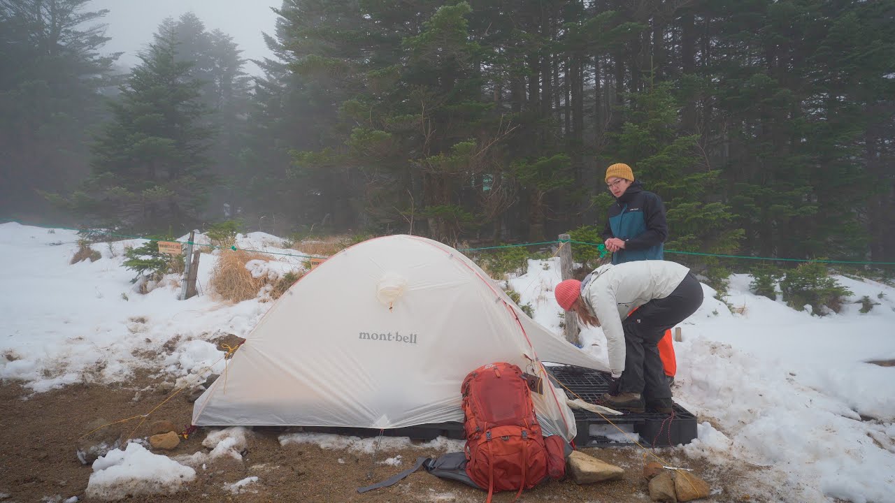 登山 八ヶ岳 黒百合ヒュッテと森のテント泊 Yatsugatake 2days Backpacking Japan アウトドアなび