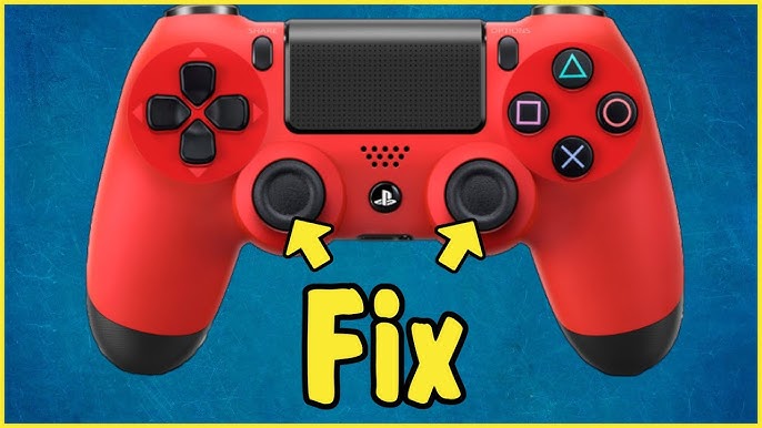 How to Repair a PS4 Analog Stick is Drifting, Sticking, Jittery/Cleaning DualShock Controller - YouTube