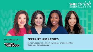 Egg Freezing & Navigating IVF | Fertility Unfiltered with Rachel Rhee, Dr. Sabouni | SXSW 2024 by Flow Space 41 views 2 months ago 26 minutes