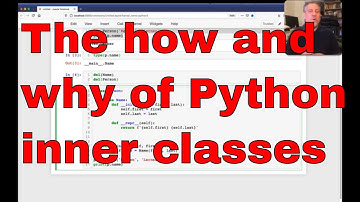 Inner classes in Python: How do you create them? And should you?