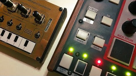 WEREWOLF live jam with Korg NTS-1 & Akai Rhythm Wolf by D.U.O. (Digital Unit Operated)