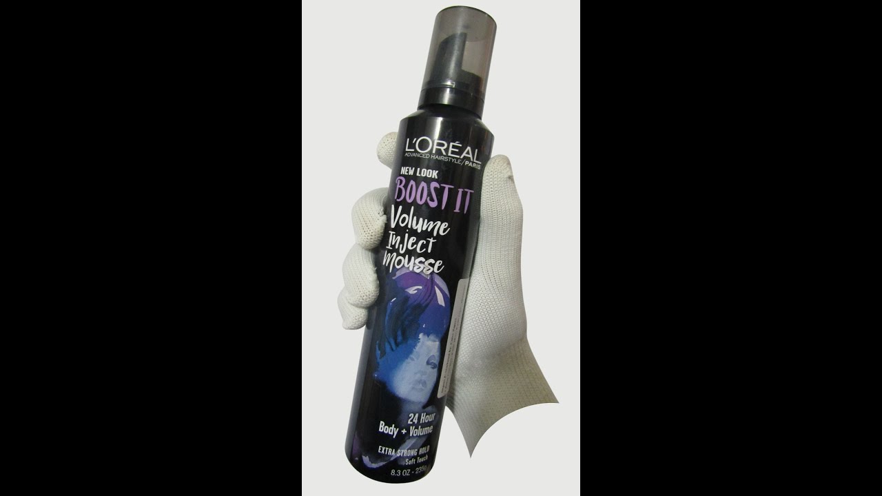 1. L'Oreal Paris Advanced Hairstyle BOOST IT Volume Inject Mousse - wide 3