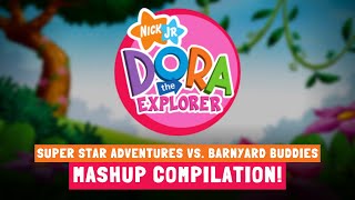 Compilation Dora The Explorer - Super Star Adventures Barnyard Buddies Mixes