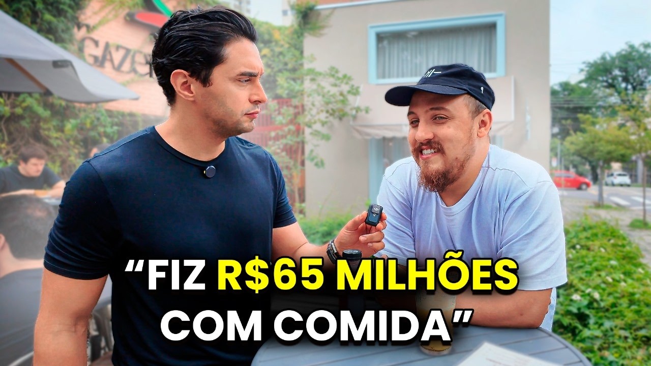 Ele Fez R$ 65 MILHÕES com COMIDA! | História do Ravi Leite (MasterChef)
