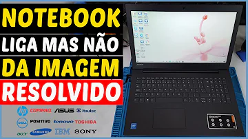 O que fazer quando o notebook fica com a tela preta Lenovo?