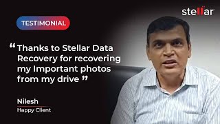 Stellar Data Recovery Ahmedabad - Testimonial by Nilesh