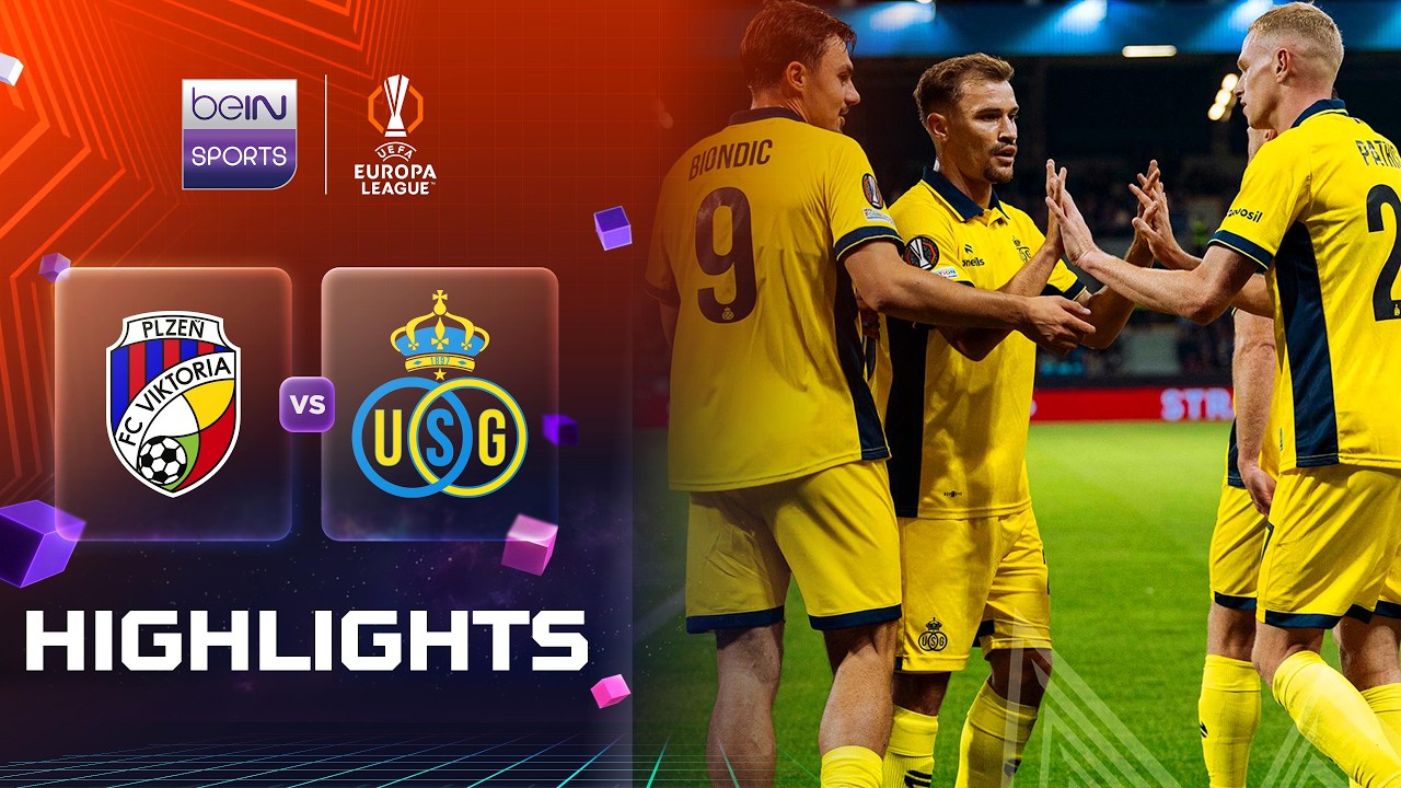 Viktoria Plzen 0-3 Union Saint-Gilloise | Europa League 26/27 Match Highlights