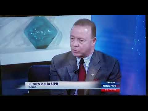 Entrevista a Rector Interino UPRH, Dr. Hector Rios Maury (Noticentro al ...