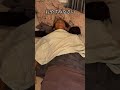 全身に「黒くなる液体」を塗りたぐった結果 #shorts