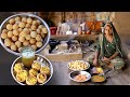 Golgappe || Ragda Panipuri Recipe || How To Make Panipuri Recipe In Gujarat Village