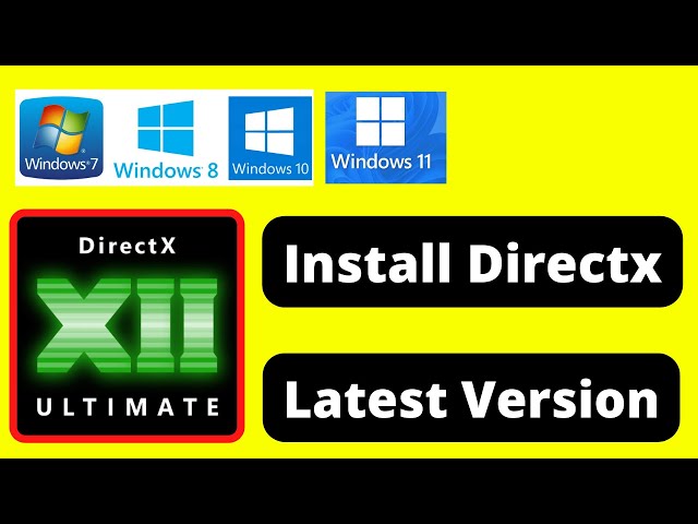 PDF) How To Download Directx 12 Offline Installer