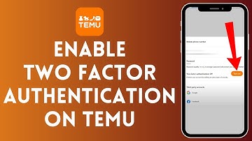 How to Enable Two Factor Authentication on Temu (2024) | Temu Tutorial