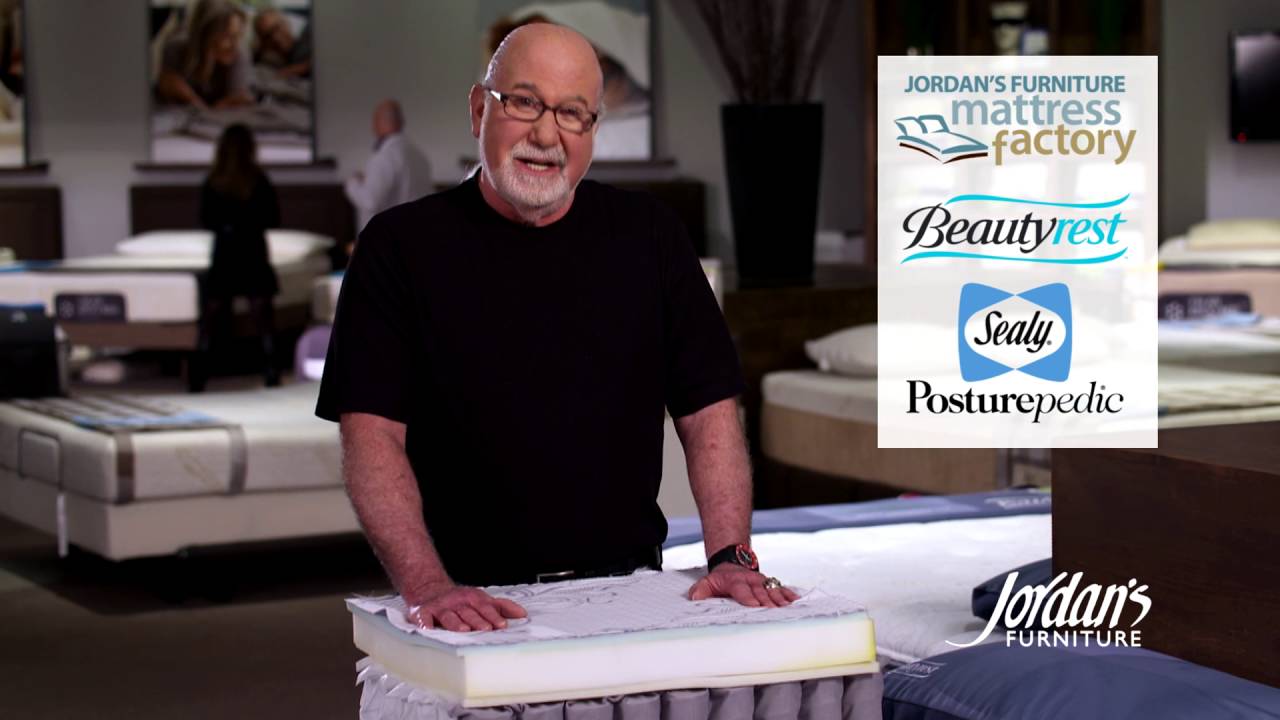 At Jordan S Furniture We Ll Show You What S Inside Your Mattress Youtube