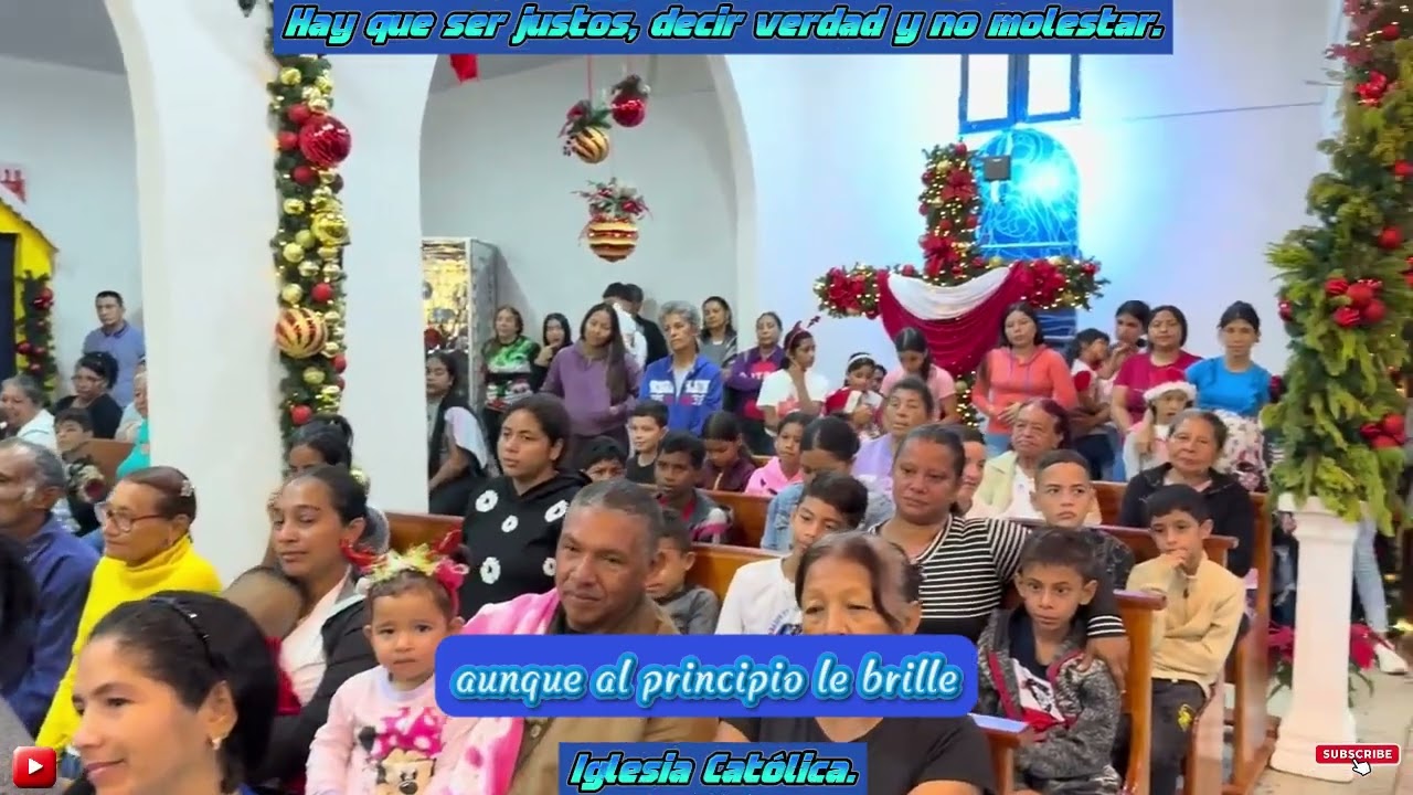 Hay que ser justos, decir verdad y no molestar. Padre Marcos Galvis.