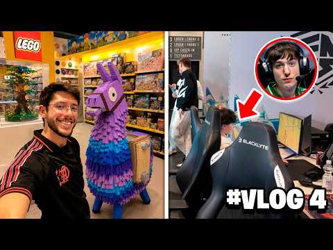 ÁREA DE TREINO DA FNCS GLOBAL DA ALEMANHA (LOJA EPICA DE LEGO EM DUSSELDORF)