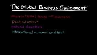 Ep. 69: The Global Business Environment