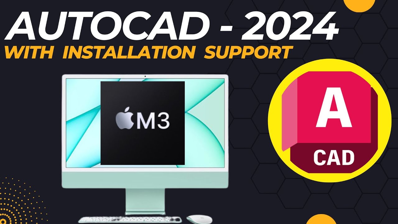 How to Install & Activate Auto CAD 2024 Apple MacBook M3 MAX Easy