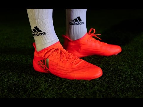 Review \u0026 On Feet: Adidas X 16.1 FG - Solar Red/ Silver - YouTube