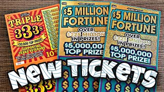 NEW $50 5 MILLION FORTUNE 💰 $2 TRIPLE 3’S 😎 TEXAS LOTTERY TICKETS