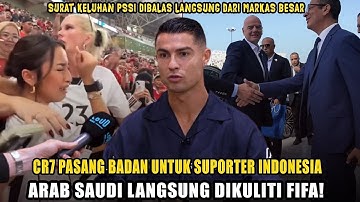 SAUDI DIUSIR DARI PIALA DUNIA 2034❗CR7 & FIFA GERAM SUPORTER INDONESIA DIZALIMI ARAB❓