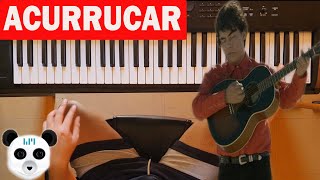 Video thumbnail of "Como tocar " Acurrucar " en Piano Fácil /Ed Maverick/ Acordes 👨‍🏫🎹"