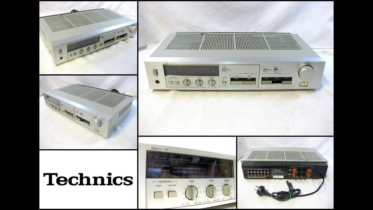 Vintage Technics SU-Z65 Stereo Integrated Amplifier (made in Japan