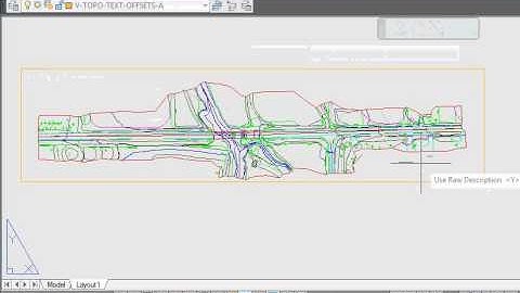 label Civil 3d Points in Paper Space or model space