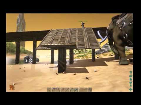 Ark Survival Evolved ゆっくり実況 Part13 橋のスロープ建築編 Youtube