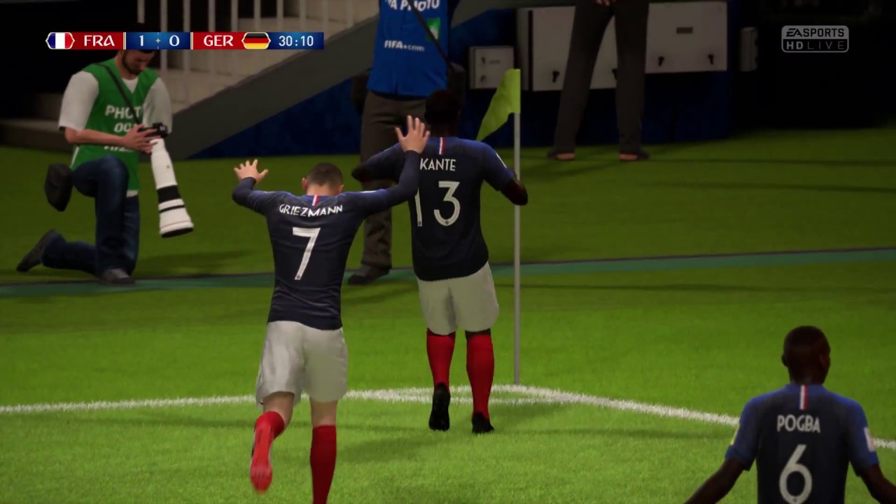Fifa World Cup 2018 Russia Final France Vs Germany 10 YouTube