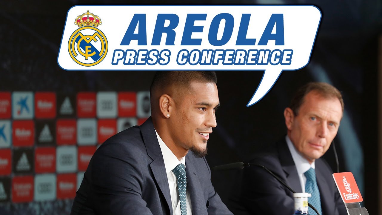 LIVE | Alphonse Areola's first Real Madrid press conference! रोनाल्डो गाना