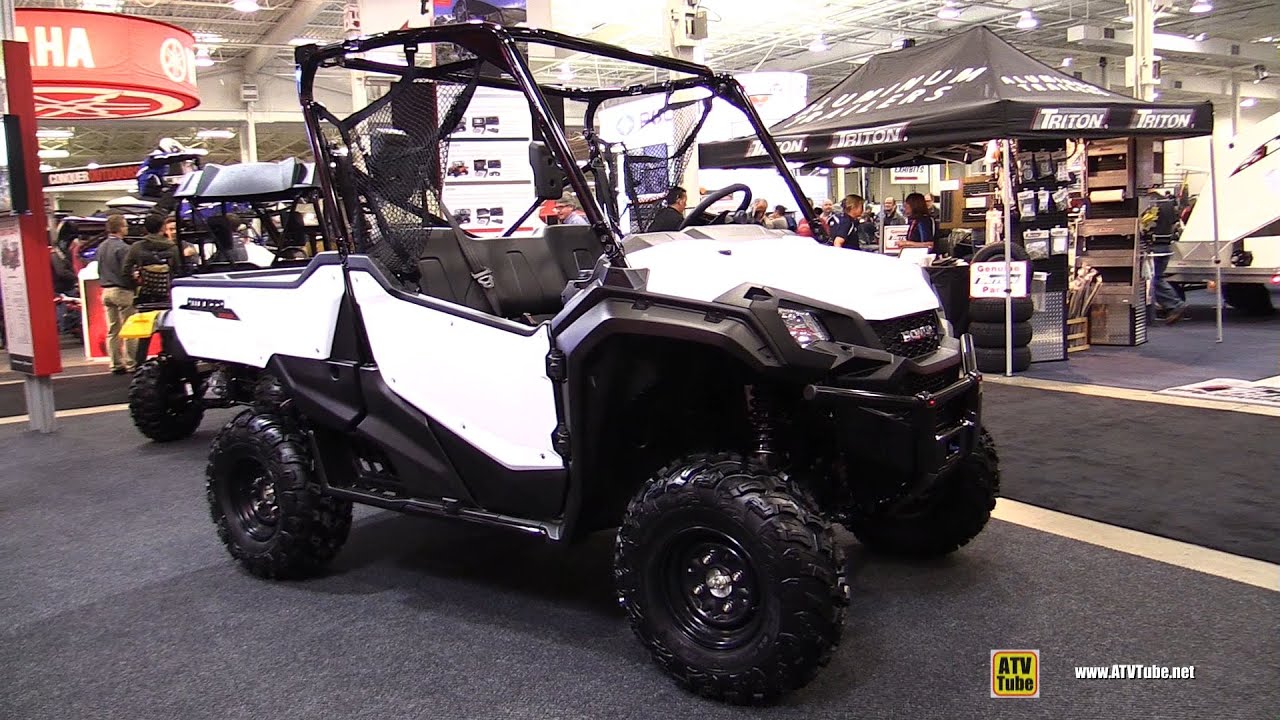 2016 Honda Pioneer 1000 3 Utility Atv Walkaround Debut At 2015