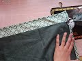 कुर्ती के चॉक को एसे बनाओ जबरदस्त फिनिशिंग दिखेगा how to make side slits for suit or kurti#stitching