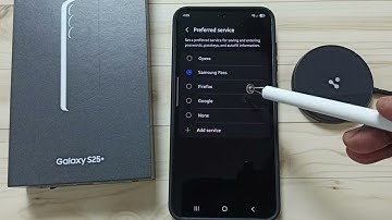Turn OFF Auto Save Passwords and Auto Fill from Samsung Pass on Samsung Galaxy S25|S25+|S25 Ultra
