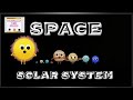 Learn about Space| Space learning for Kids 👾🚀☄️🛰️🔭🪐🛸🧑‍🚀👩‍🚀 preschools Easy Space objects learning. 
