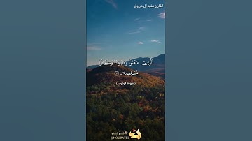 الْأَخِلاَّءُ يَوْمَئِذٍ بَعْضُهُمْ لِبَعْضٍ عَدُوٌّ إِلاَّ الْمُتَّقِينَ 🎙القارئ مفيد آل مرزوق