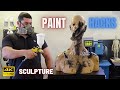 How to paint sculpture  paint hacks  with all details