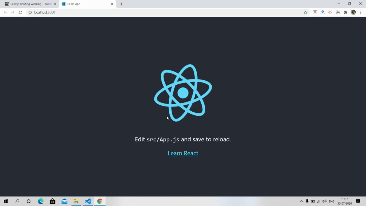 How to create your first page in reactjs with bootstrap?