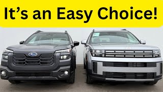 2026 Subaru Outback vs. 2026 Hyundai Santa Fe | Side by Side Comparison Review