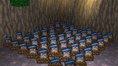 PickCrafter: Chronos Pickaxe + Bole boss = Creepy scene