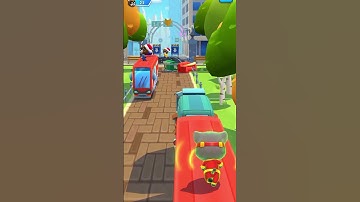 Talking Tom Hero Dash Super Tom Android iOS Gameplay #talkingtom #shortfeed #shorts