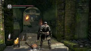 Elite Knight Of Astora, Oscar Going Through Undead Parish Dark Souls Remastered With Npc Cl Mod