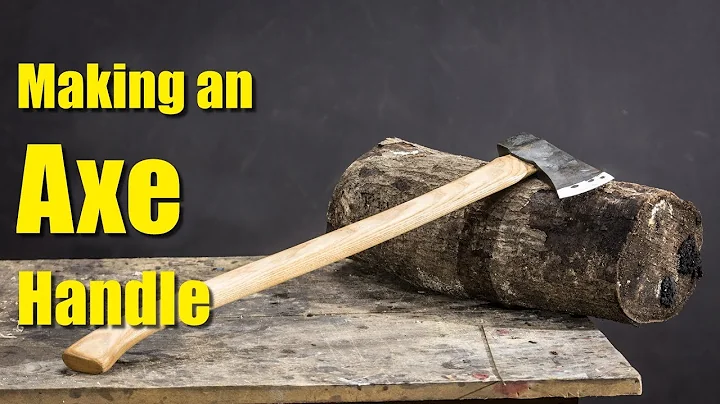 Making an Axe Handle Without Power Tools (Uh...Mostly!)