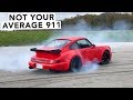 1977 Porsche 911 V8 Twin Turbo Track Review
