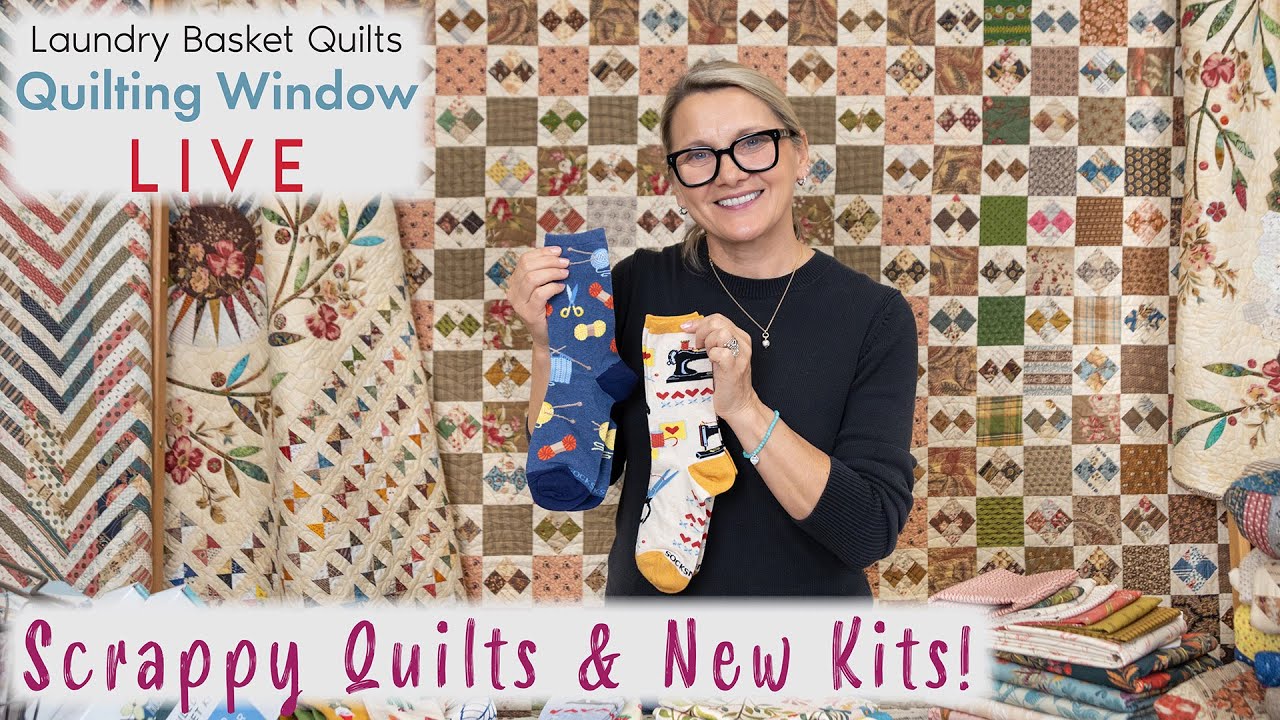 Scrappy Quilts, Fun New Kits and Trunk Show - Sneak Peak of our