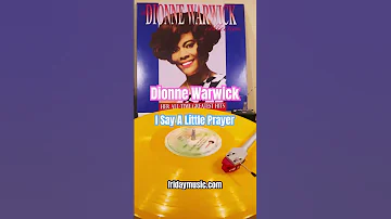 DIONNE WARWICK I Say A Little Prayer Gold Vinyl #fridaymusic  #soul #dionnewarwick #newmusic  #pop