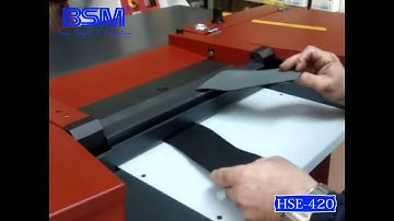 HSE-420 Band Knife Splitting Machine