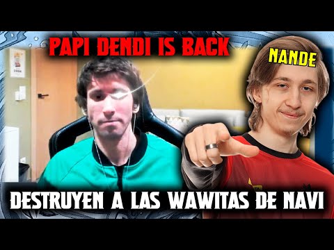 DENDI MÁS BACK QUE NUNCA Y NANDE LA NUEVA PROMESA 😱 _ B8 vs NAVI Jr _ 25 de Aniversario | PINNACLE