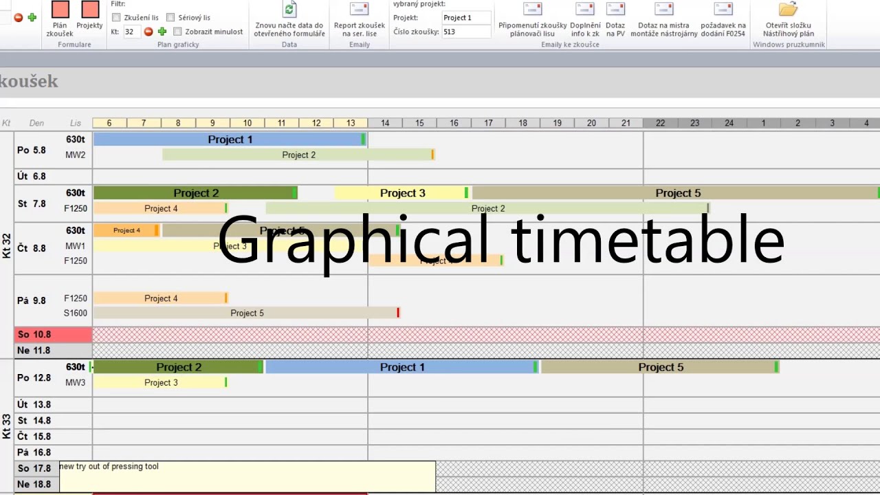 Drag And Drop Form In Ms Access Gantt Chart Enlarge Shrink With Graphic Design Youtube